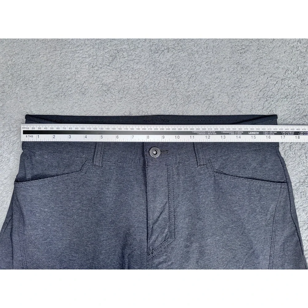 Kuhl Deceptr Pants 33x32 Slate Stretch Lightweight Hiking Travel Outdoor *READ